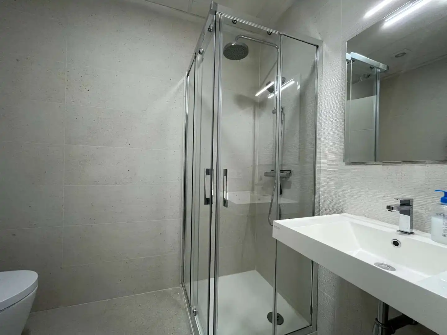 Badezimmer von Wohnungen zur Miete in Garrucha mit Klimaanlage, Heizung und Terrasse