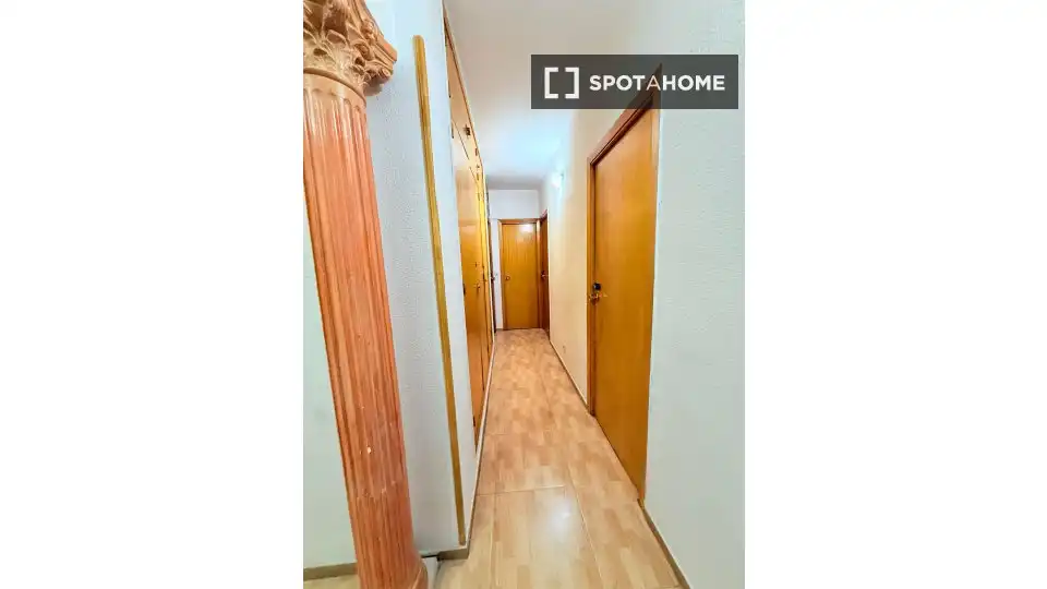 Flat for rent in Madrid  with Air Conditioner, Heating and Furnished