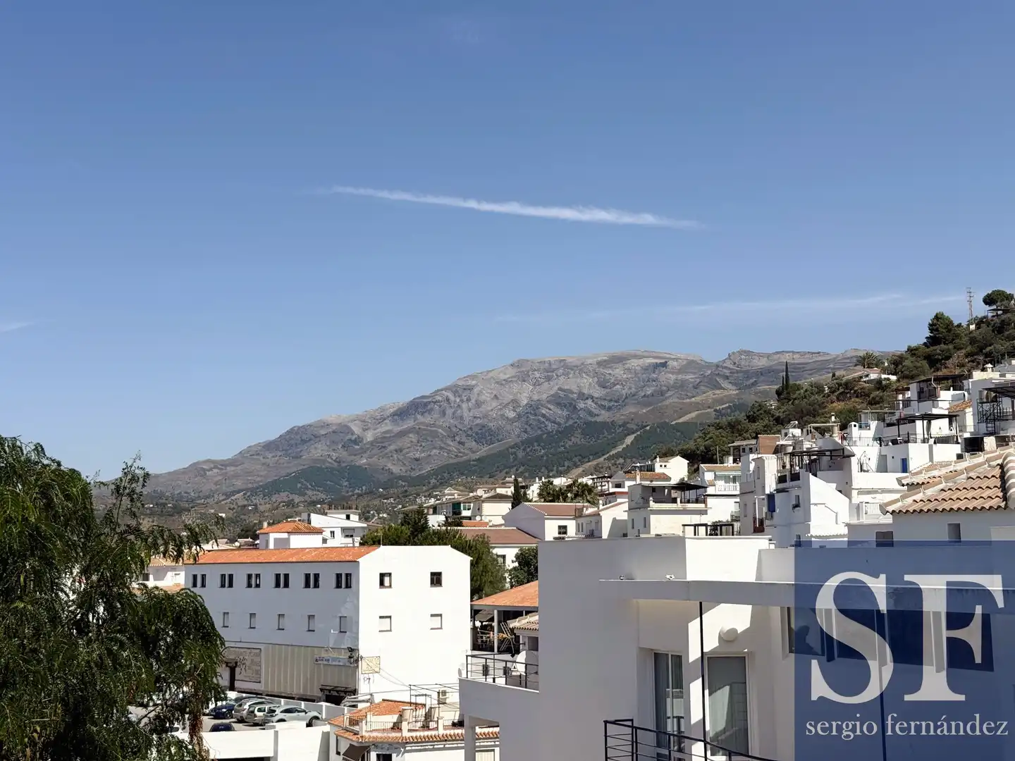 Vista exterior de Casa adosada en venta en Cómpeta
