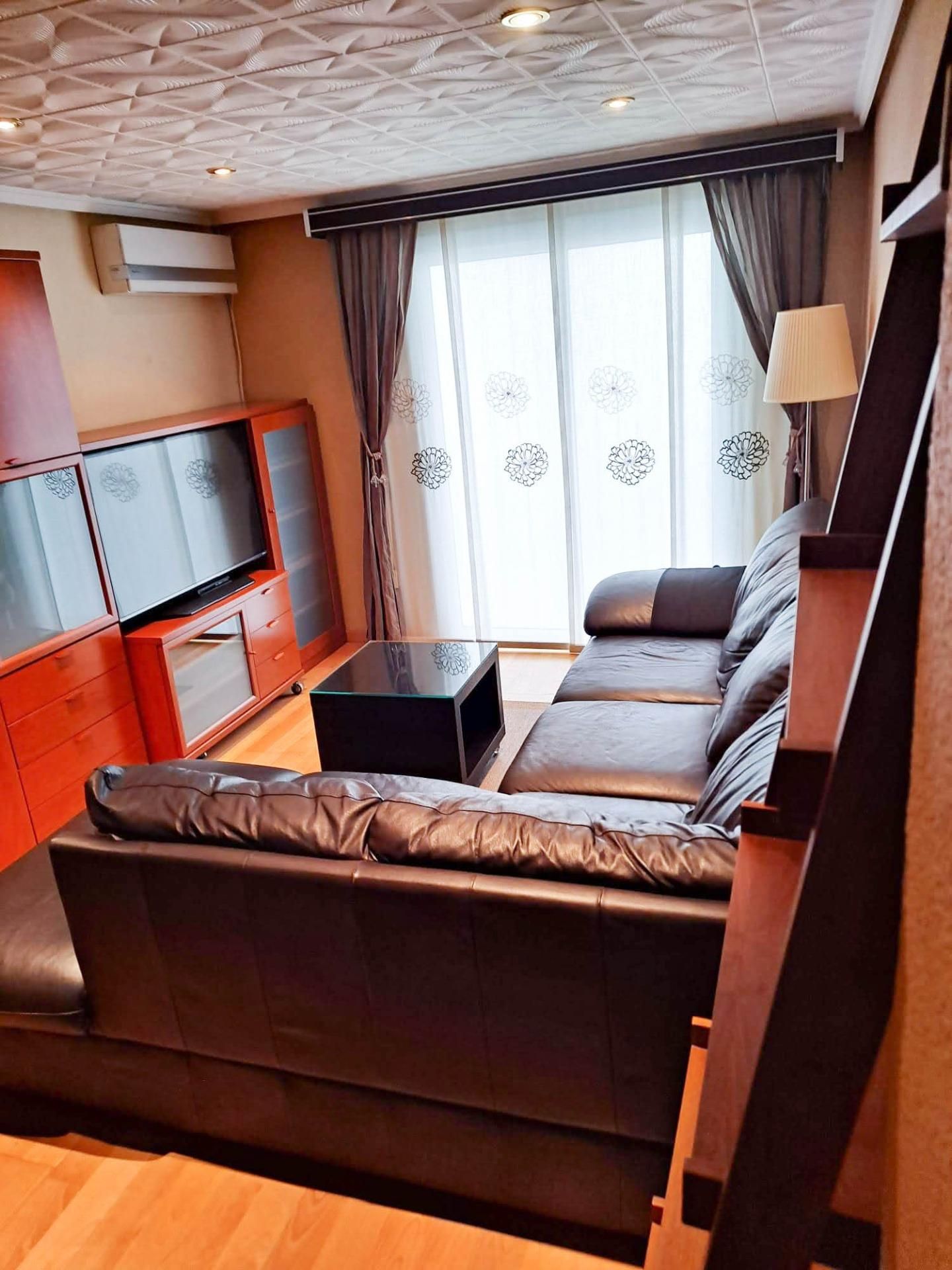 Living room of Flat to rent in  Valencia Capital  with Air Conditioner