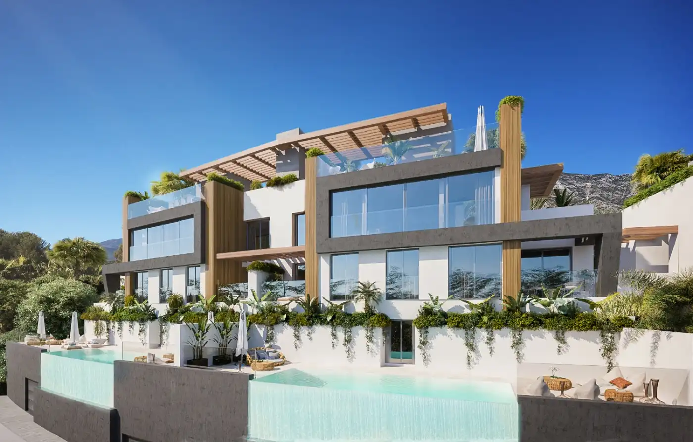 Casa amb piscina en venda a Benahavís pueblo