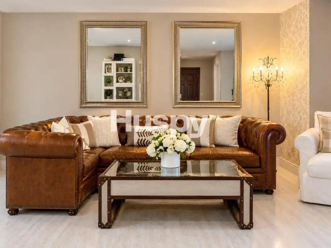 Sala de estar de Piso en venta en Benalmádena pueblo