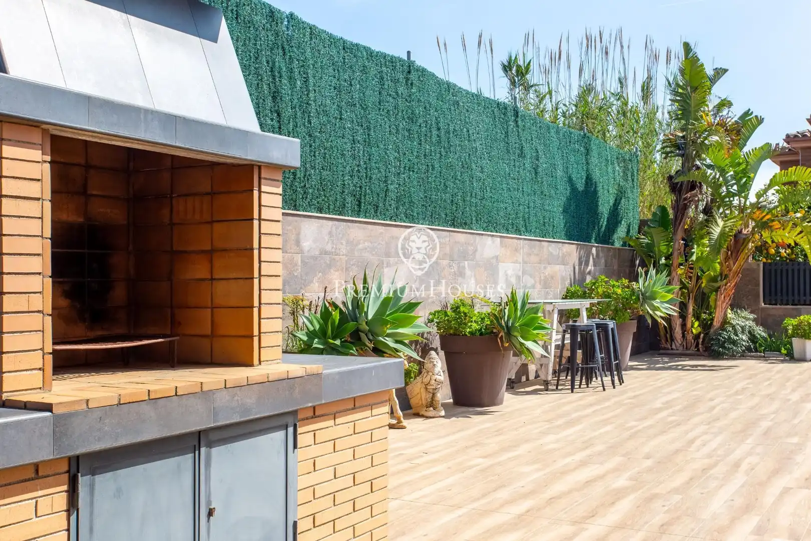 Terrassa de Casa o xalet en venda en Cabrera de Mar amb Calefacció, Jardí privat i Parquet