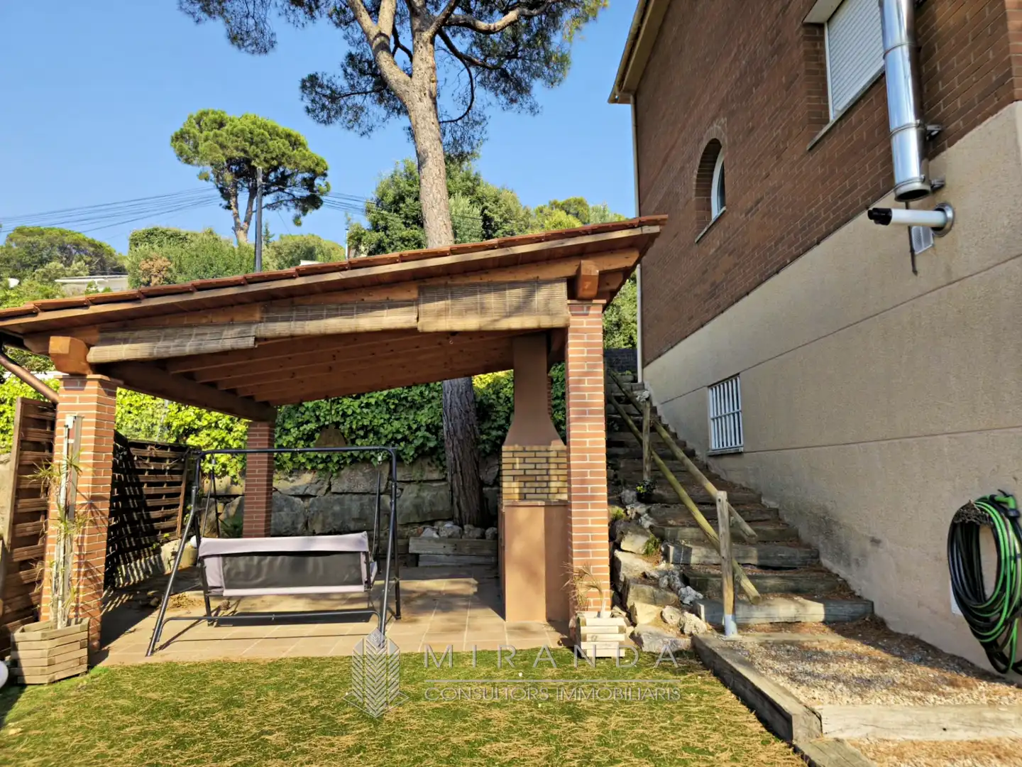 Jardí de Casa o xalet en venda en L'Ametlla del Vallès amb Calefacció, Jardí privat i Terrassa