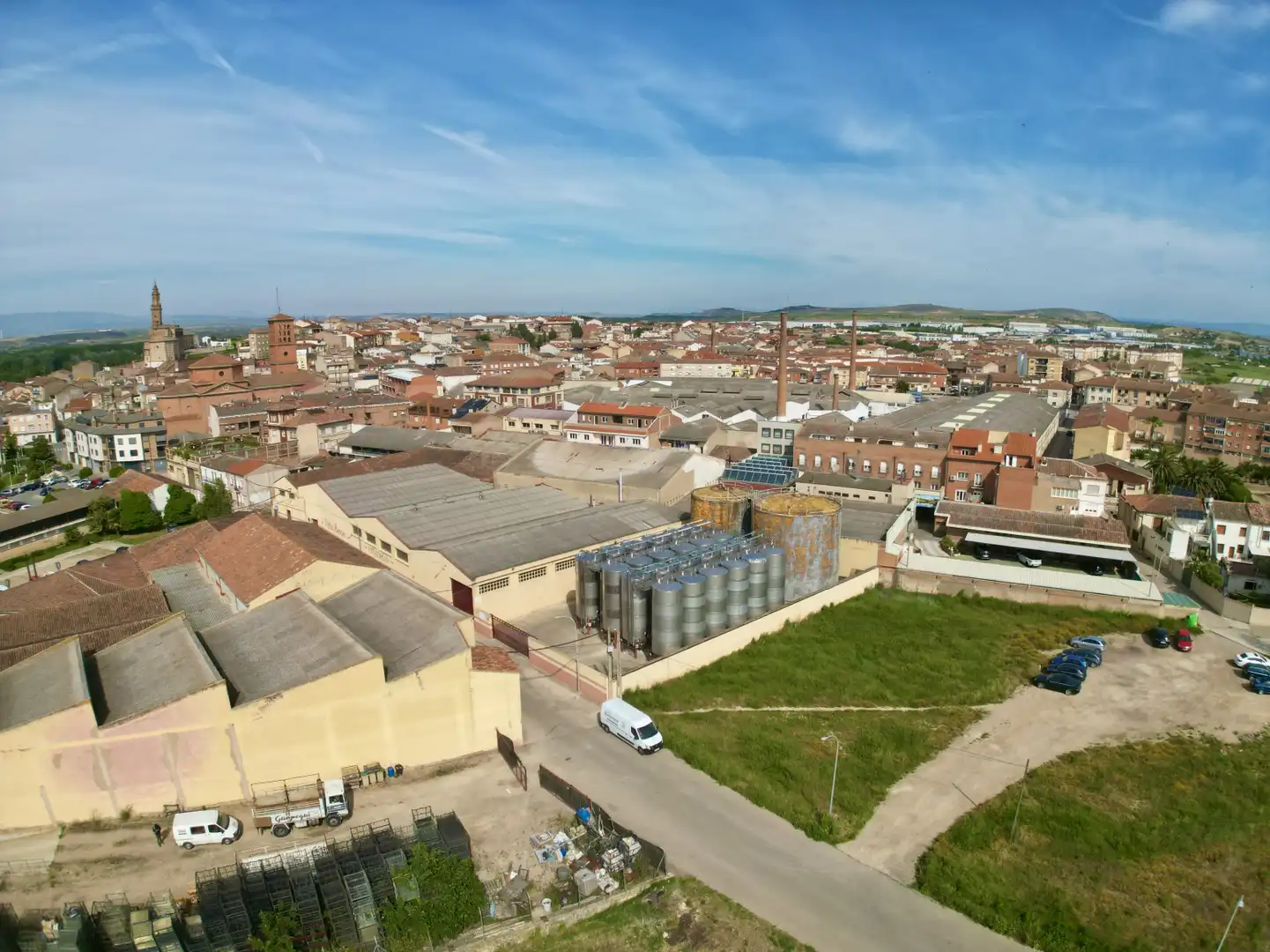 Exterior view of Land for sale in San Adrián