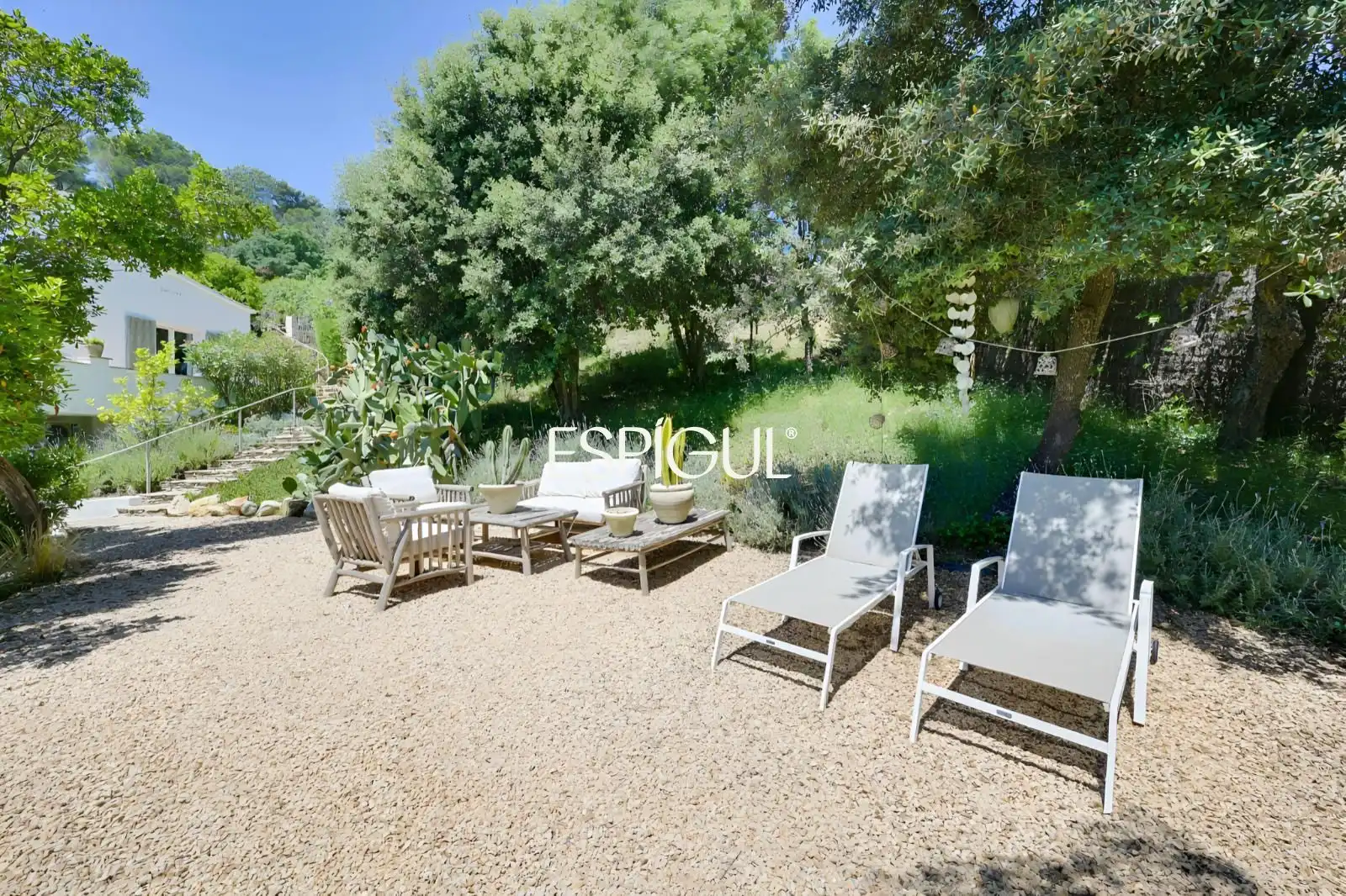 Jardí de Casa o xalet en venda en Vall-llobrega amb Aire condicionat, Calefacció i Terrassa
