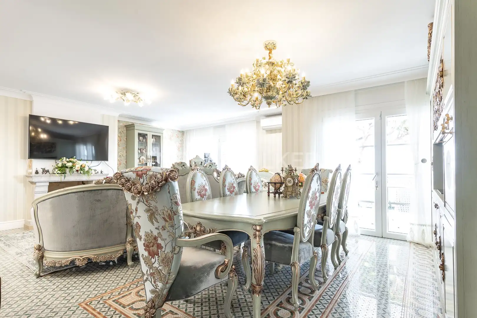 Comedor de Casa o chalet de alquiler en Sitges con Aire acondicionado, Calefacción y Jardín privado