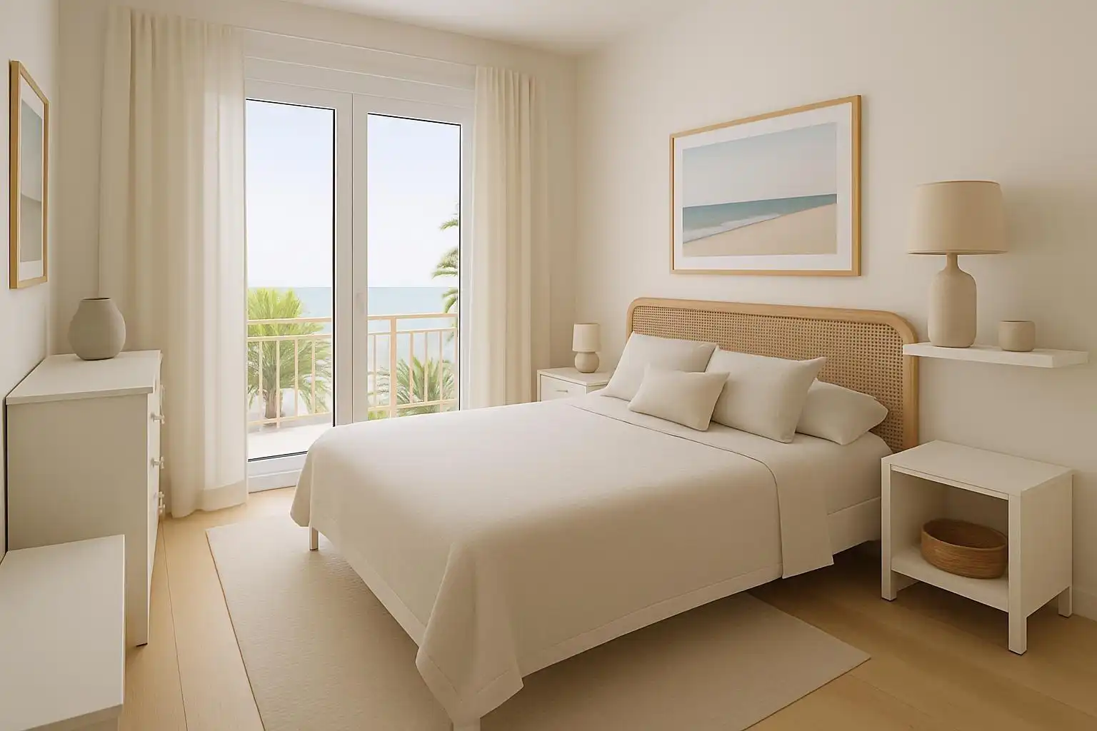 Bedroom of Detached homes for sale in Vilanova i la Geltrú  with Air Conditioner, Heating and Private garden