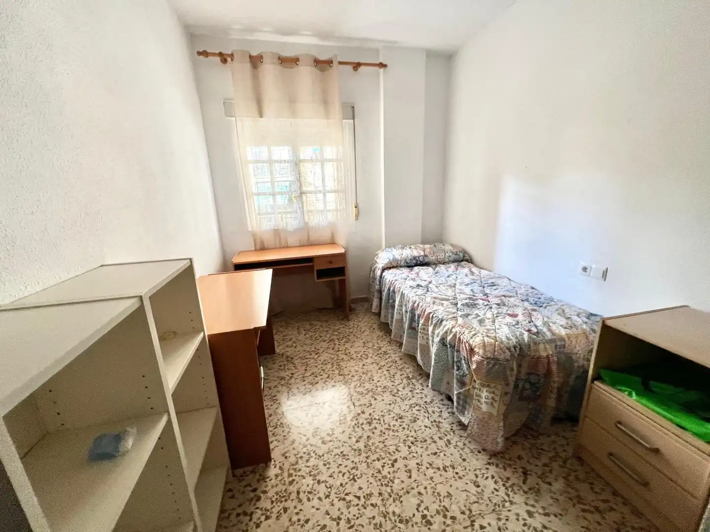 Bedroom of Flat for rent in Málaga  with Terrace and Furnished