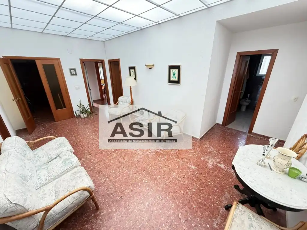 Sala de estar de Casa o chalet en venta en Alzira con Aire acondicionado, Terraza y Piscina