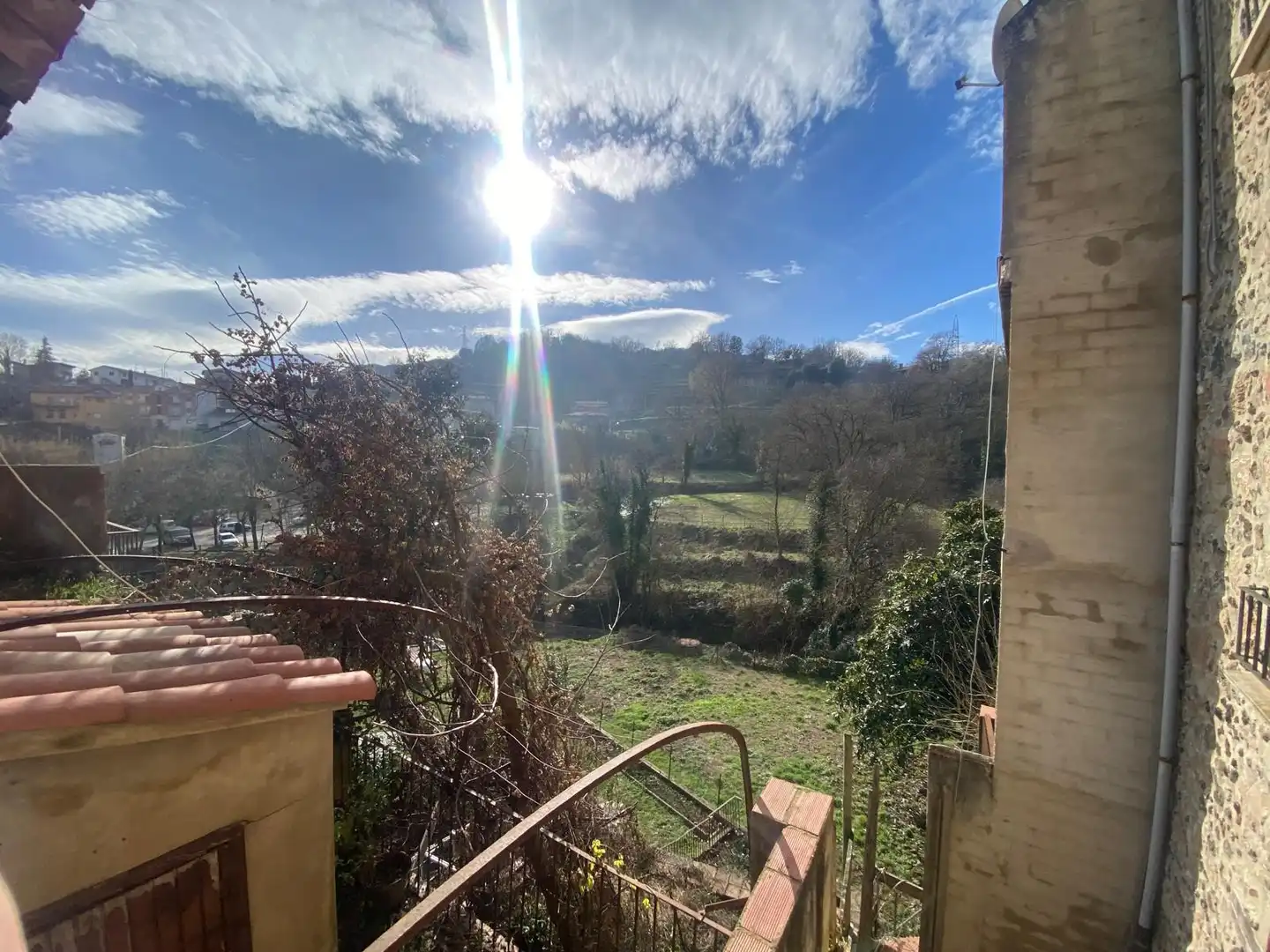 Jardí de Local en venda en Santa Pau amb Moblat