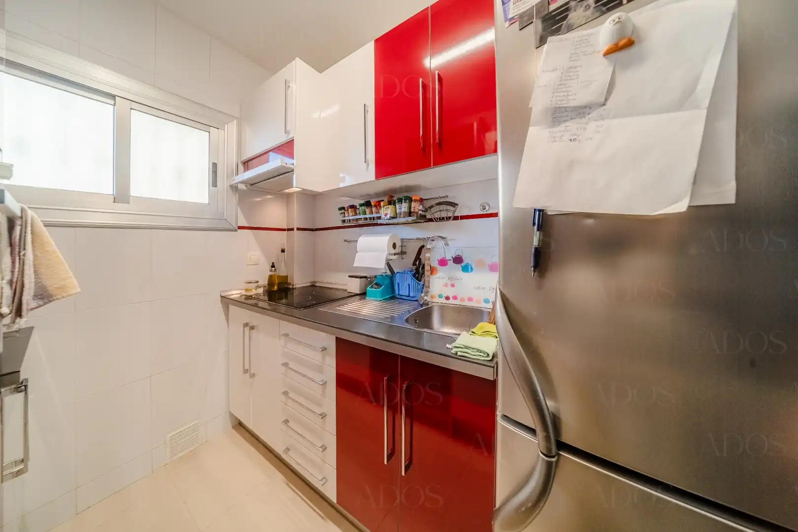 Kitchen of Flat for sale in Roquetas de Mar  with Air Conditioner, Terrace and Community pool