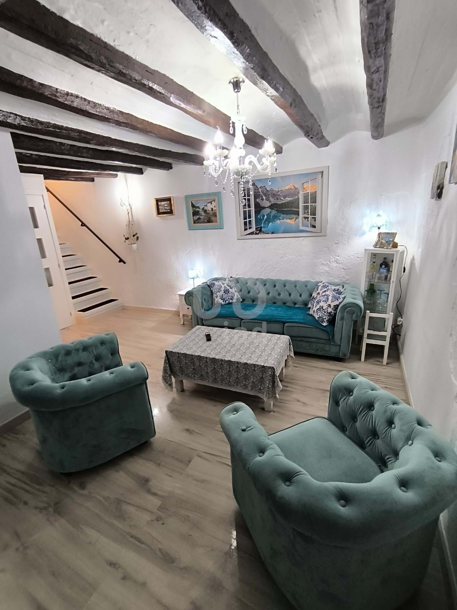 Sala d'estar de Casa o xalet en venda en Alcover amb Terrassa