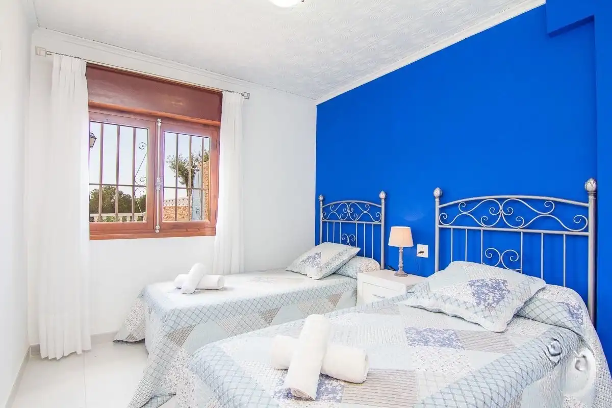 Habitación de Casa o chalet de alquiler en Benissa con Aire acondicionado, Calefacción y Jardín privado