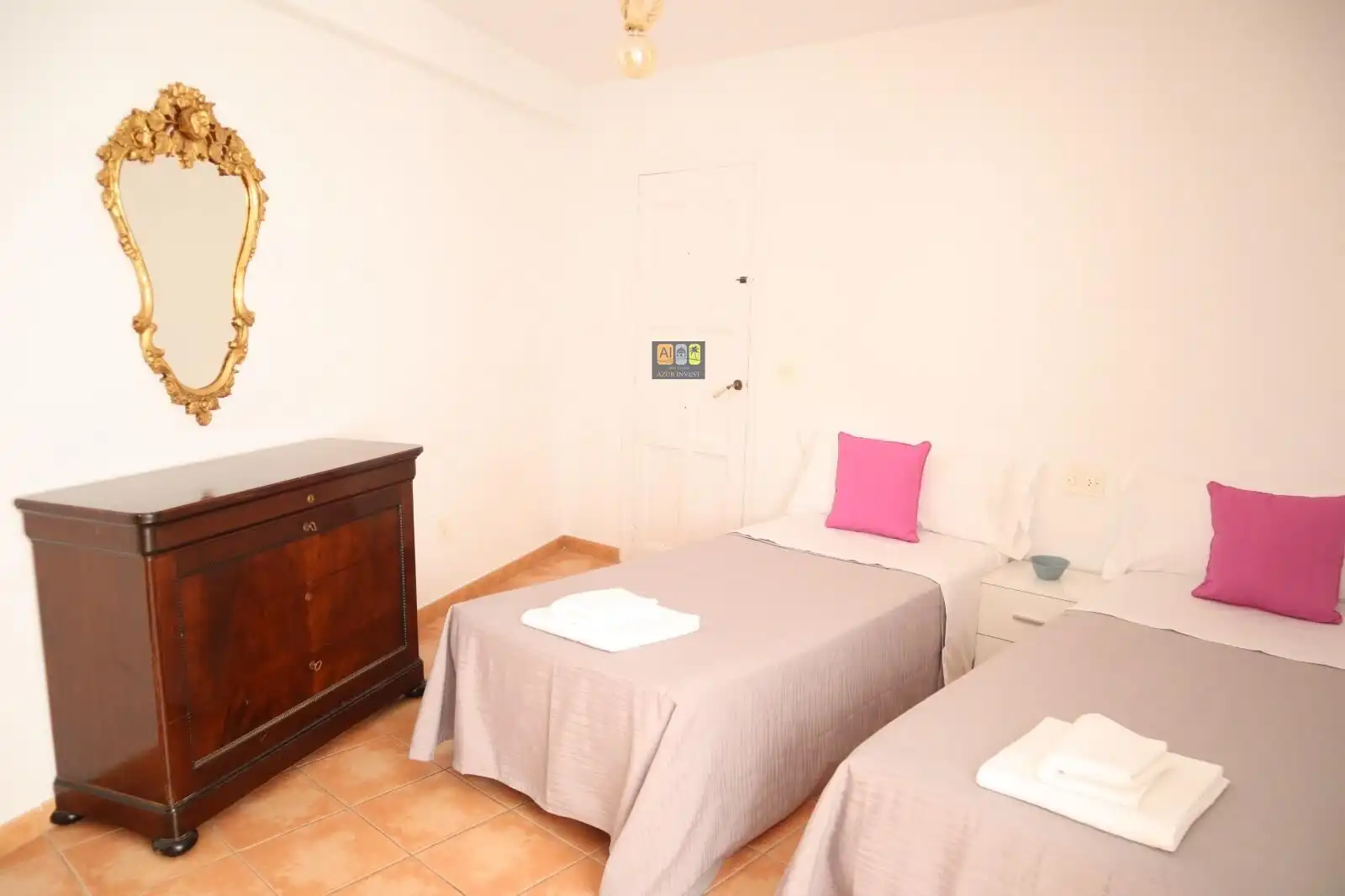Schlafzimmer von Dachboden zur Miete in Altea mit Terrasse und Möbliert