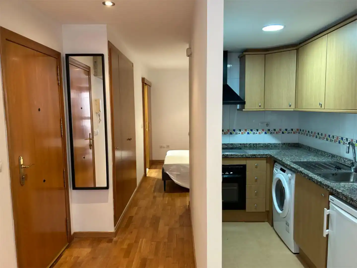 Dormitori de Apartament de lloguer en Castellón de la Plana / Castelló de la Plana amb Aire condicionat, Parquet i Traster