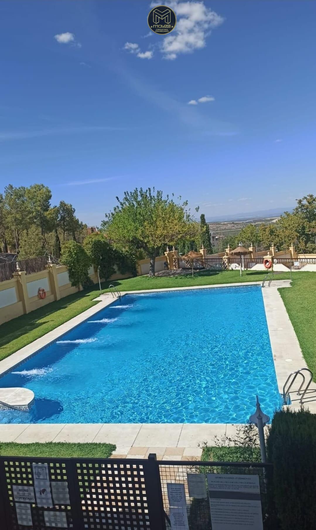Swimming pool of Flat to rent in  Jaén Capital  with Heating, Parquet flooring and Balcony