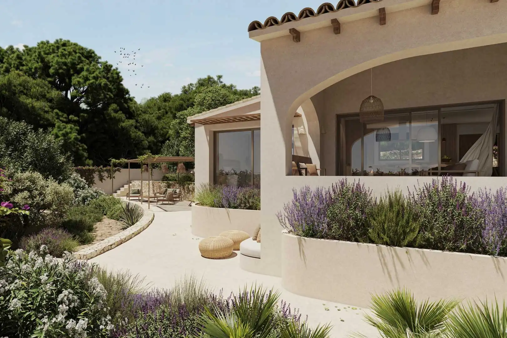 Villa con terrazza in vendita a La Fustera, imagen 4