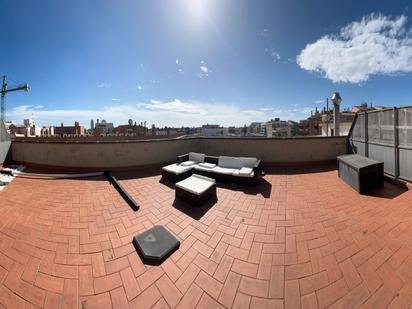 Terrace of Attic for sale in  Barcelona Capital  with Air Conditioner, Heating and Parquet flooring