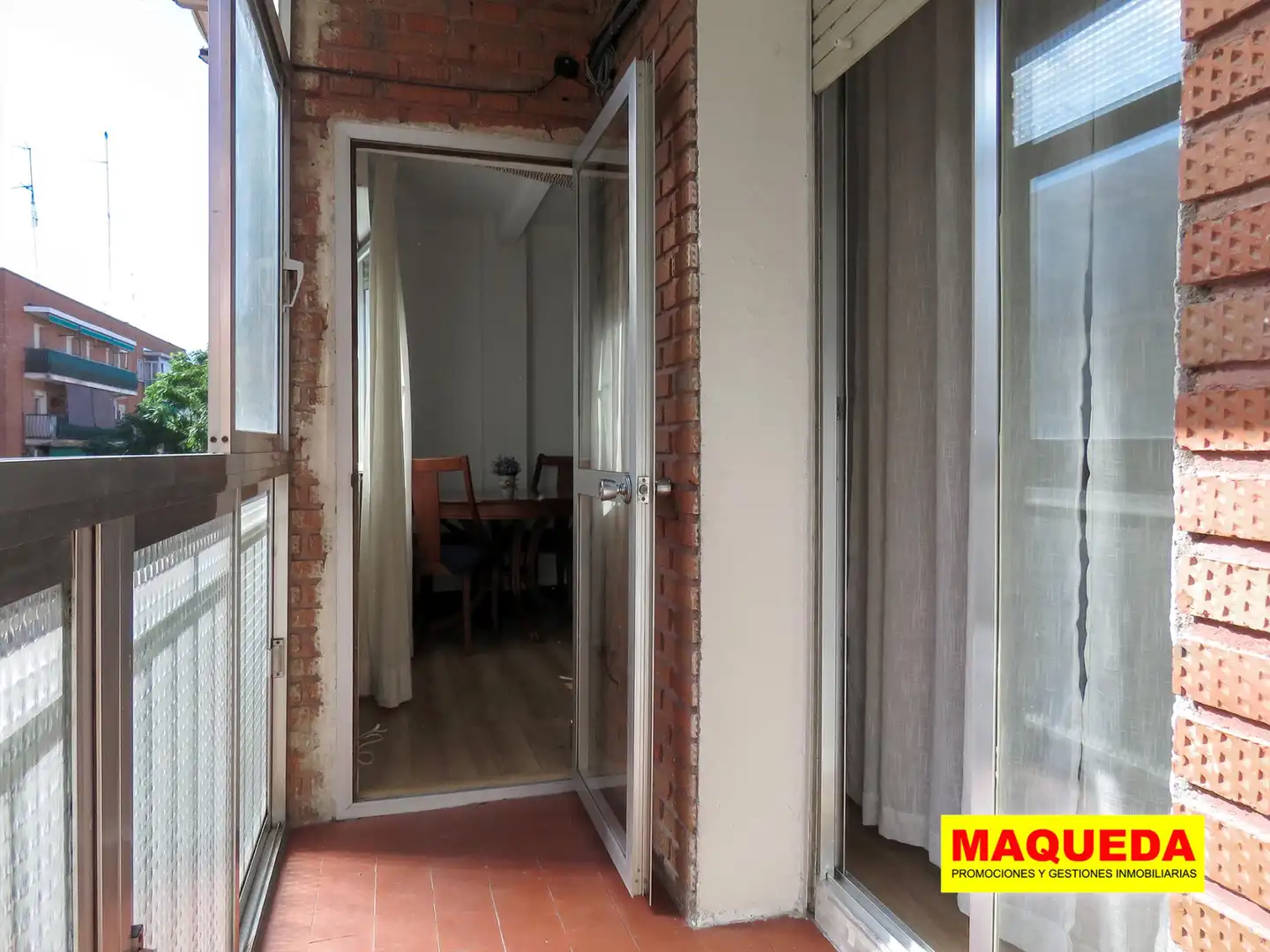 Terrasse von Wohnung zum Verkauf in Alcorcón mit Klimaanlage, Parkett und Terrasse