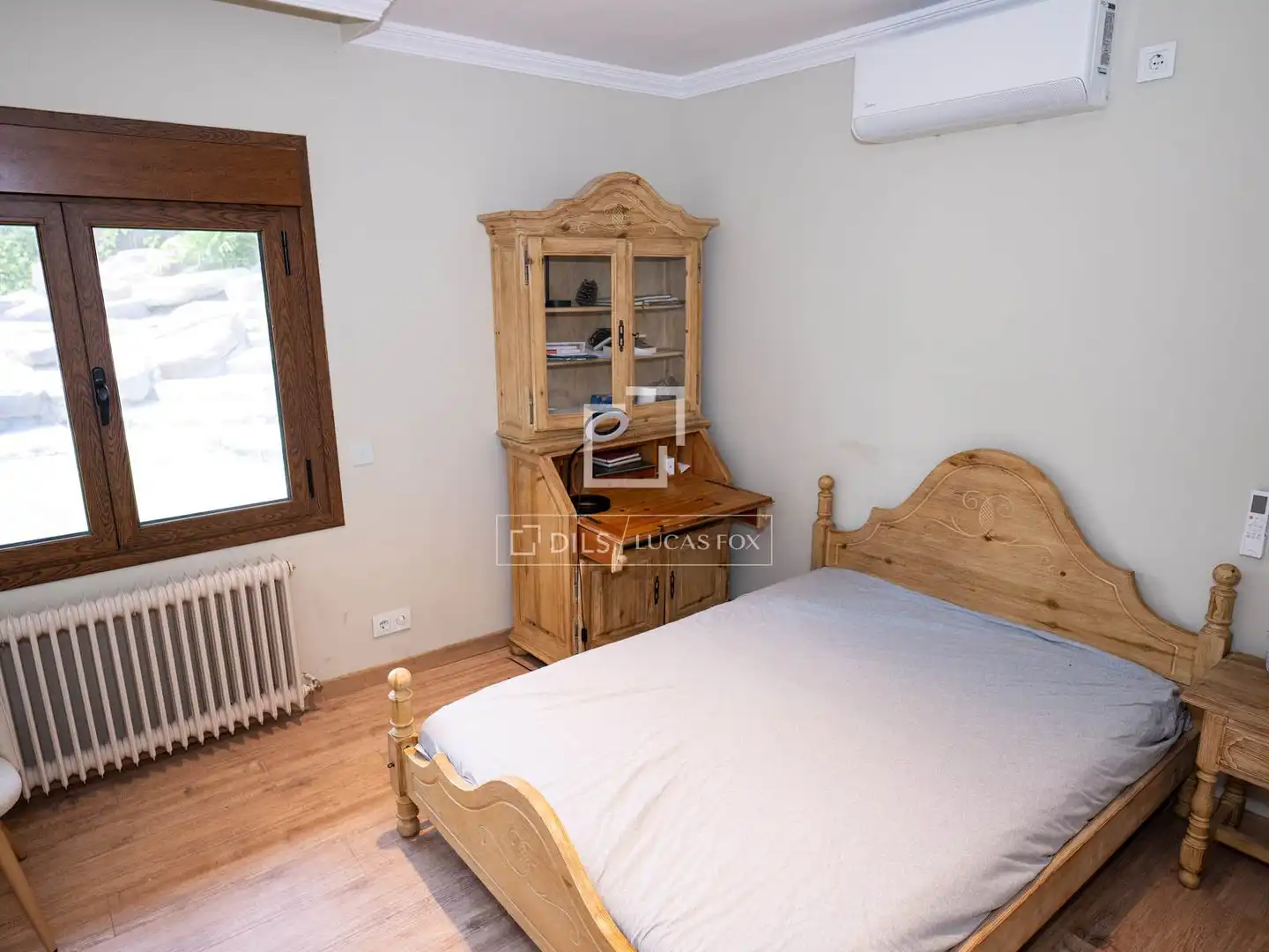 Bedroom of Houses for rent in Madrid  with Air Conditioner, Heating and Private garden