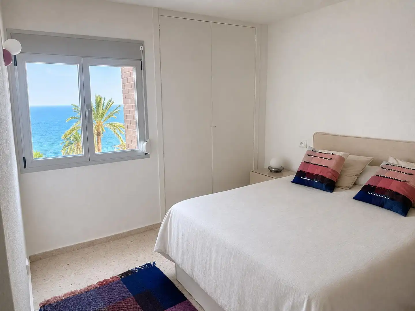Bedroom of Apartments for rent in Benidorm  with Furnished, Washing machine and Microwave