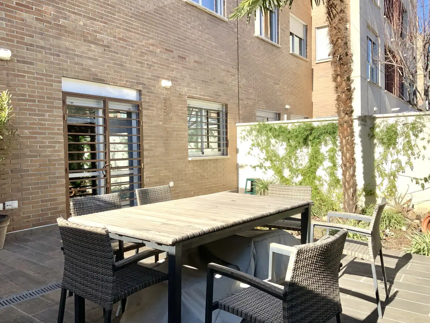 Terraza de Piso de alquiler en Madrid con Aire acondicionado, Calefacción y Terraza