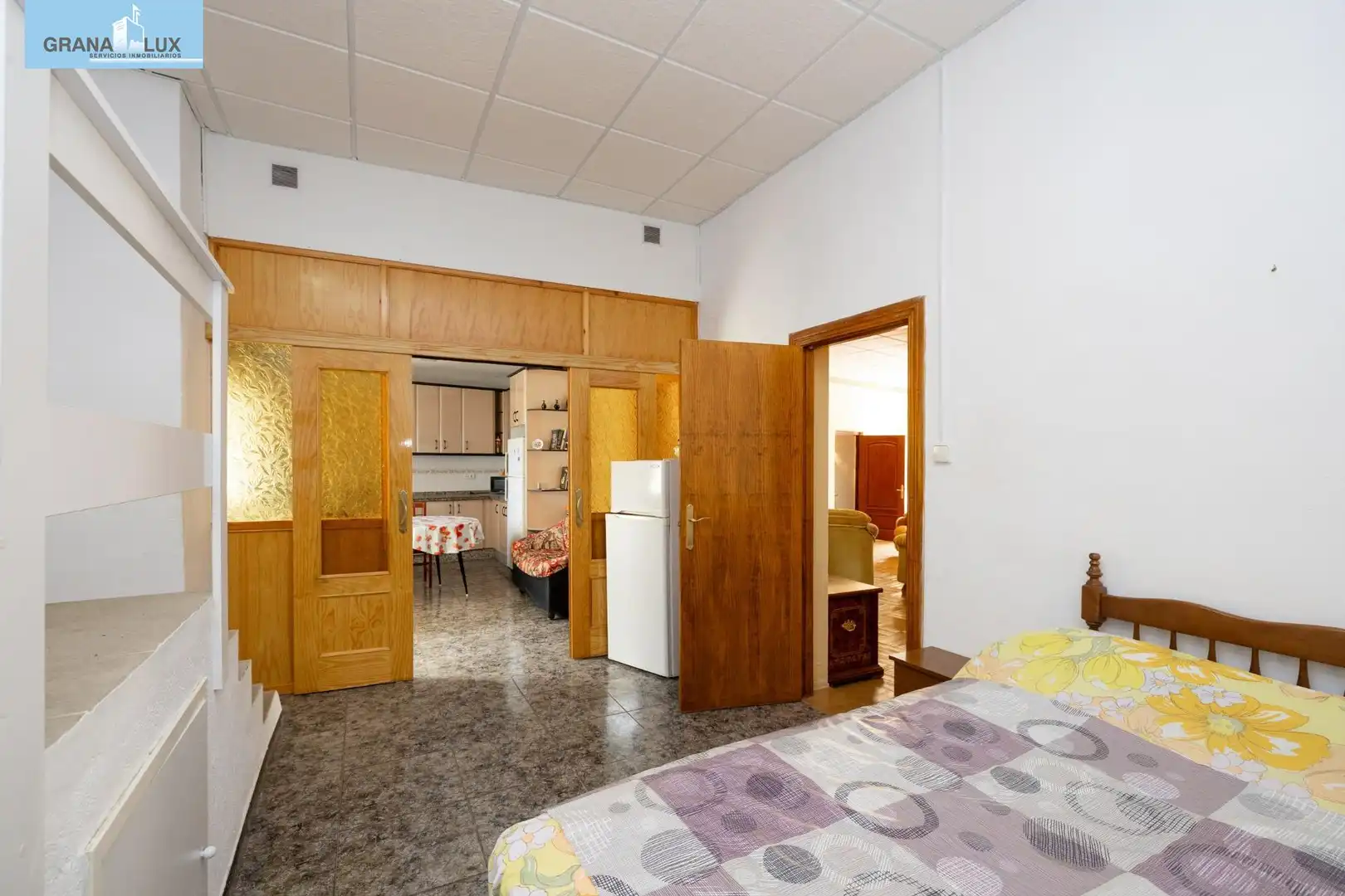 Dormitori de Casa adosada en venda en Moraleda de Zafayona amb Aire condicionat, Calefacció i Terrassa