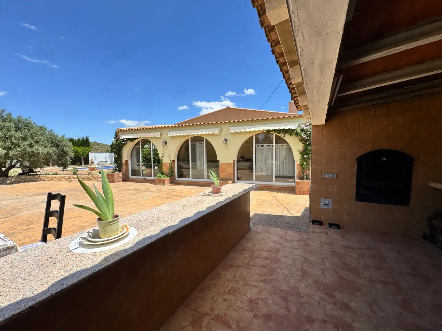 Vista exterior de Casa o chalet en venta en Calasparra con Aire acondicionado, Jardín privado y Terraza