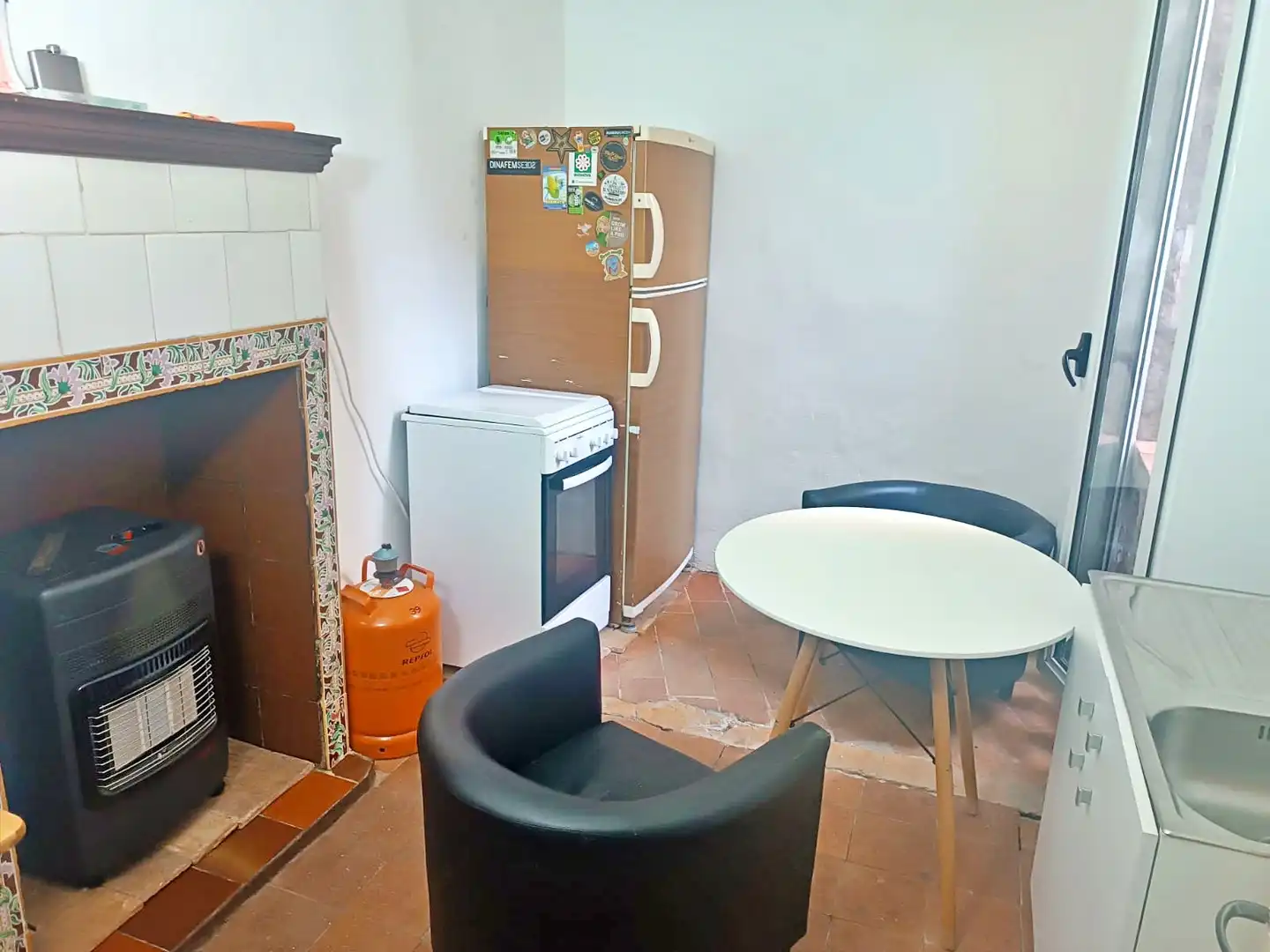 Cocina de Casa adosada en venta en La Galera  con Terraza y Balcón