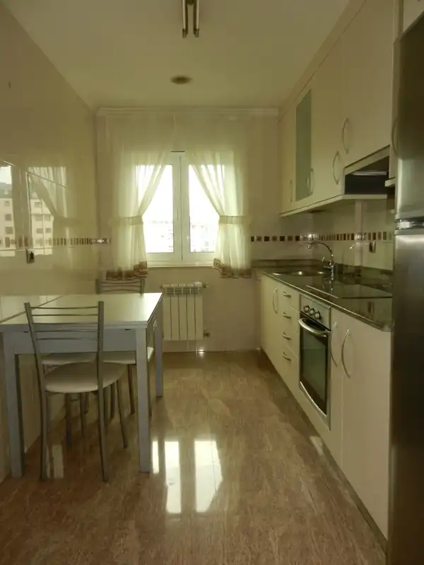 Cocina de Apartamento de alquiler en Lugo con Calefacción y Amueblado