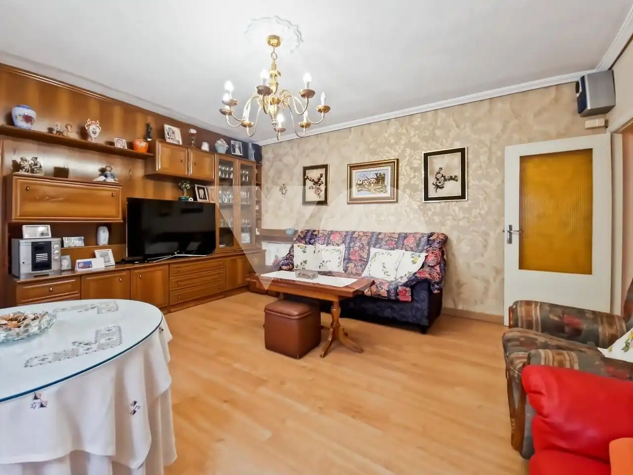 Sala de estar de Planta baja en venta en Madrid con Calefacción y Terraza
