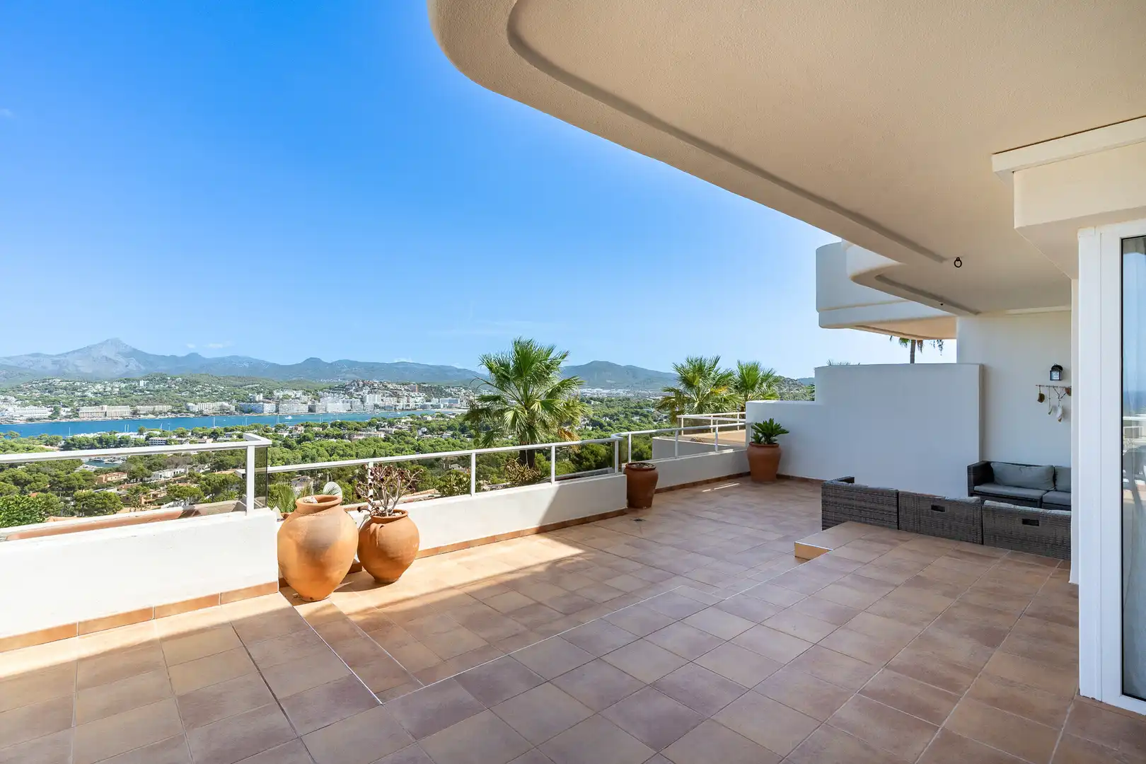 Terraza de Piso de alquiler en Calvià con Aire acondicionado, Calefacción y Terraza