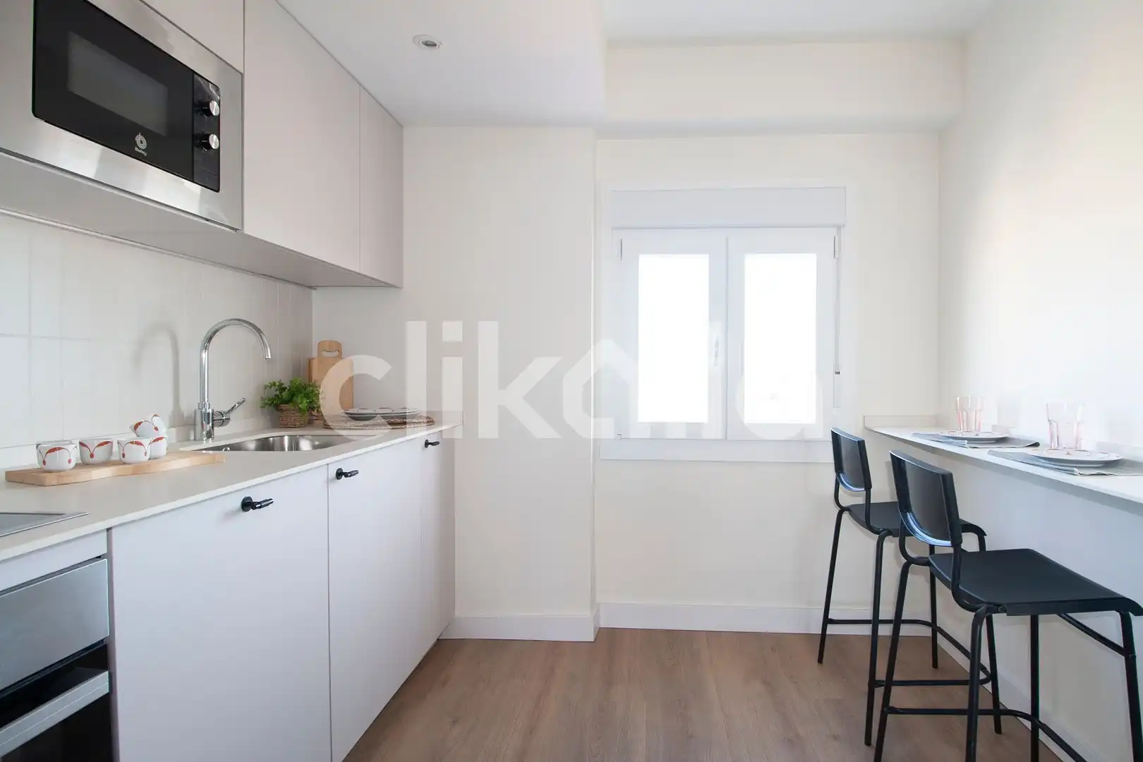 Kitchen of Flat for sale in Málaga  with Air Conditioner