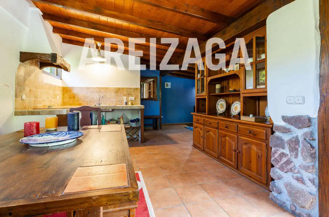 Cocina de Casa o chalet en venta en Errenteria con Calefacción, Terraza y Piscina