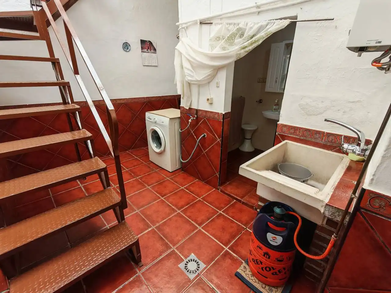 Badezimmer von Wohnung zum Verkauf in Huétor Tájar mit Privatgarten