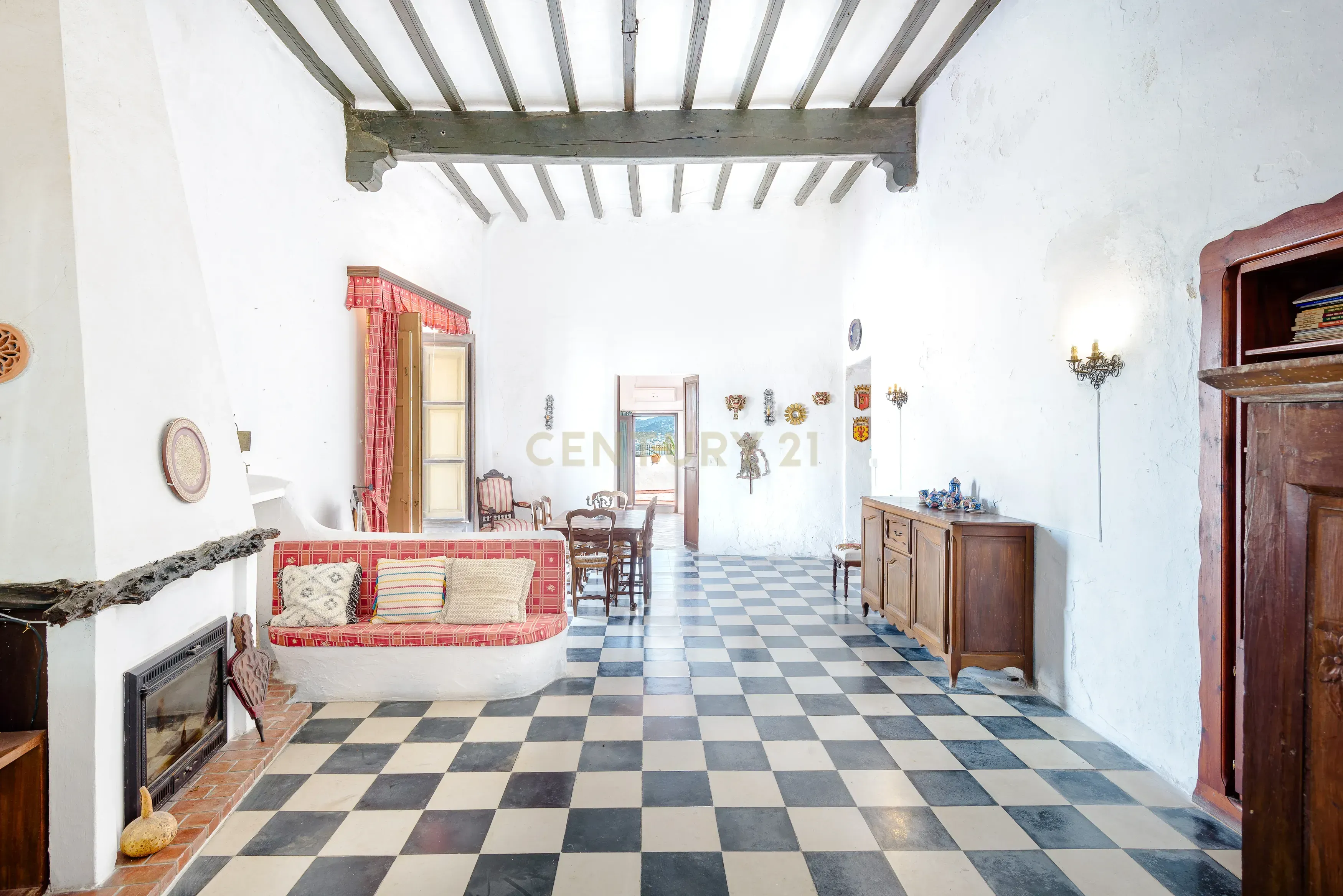 Living room of Houses for sale in Eivissa  with Storage room and Balcony