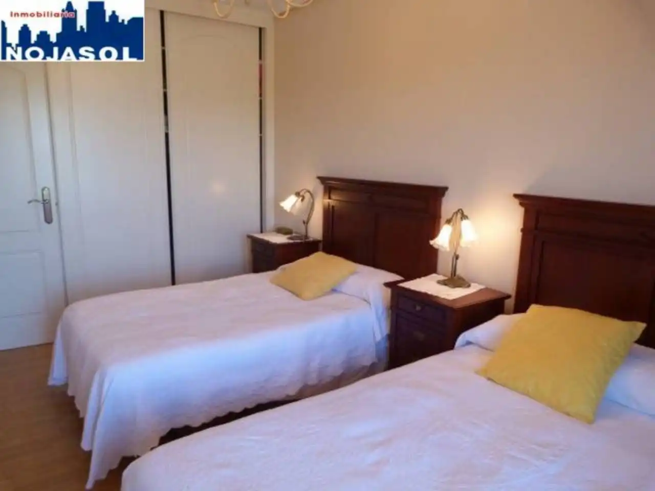 Bedroom of Flat for rent in Noja  with Heating, Terrace and Furnished