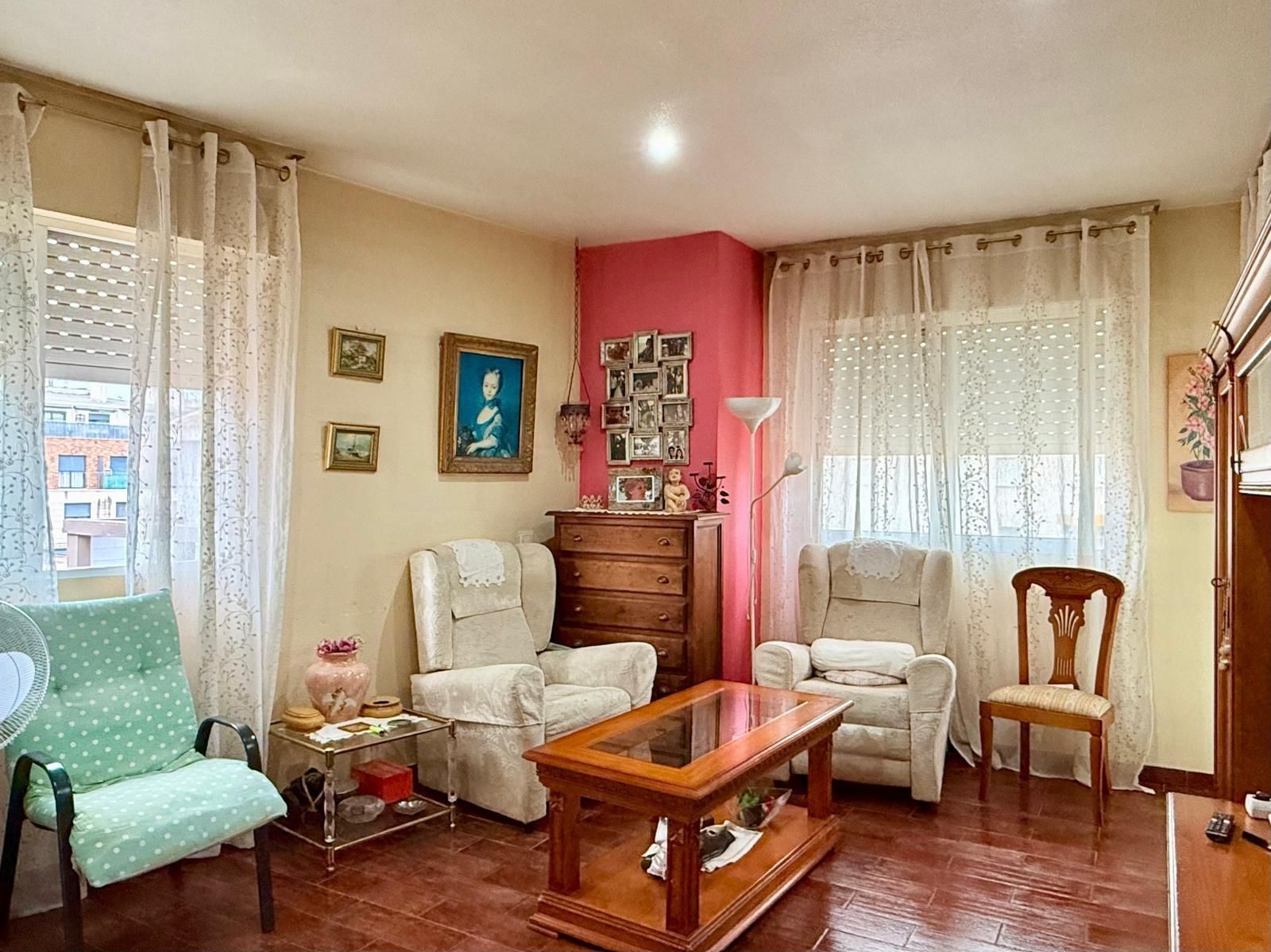 Living room of Flat for sale in  Murcia Capital  with Storage room and Balcony