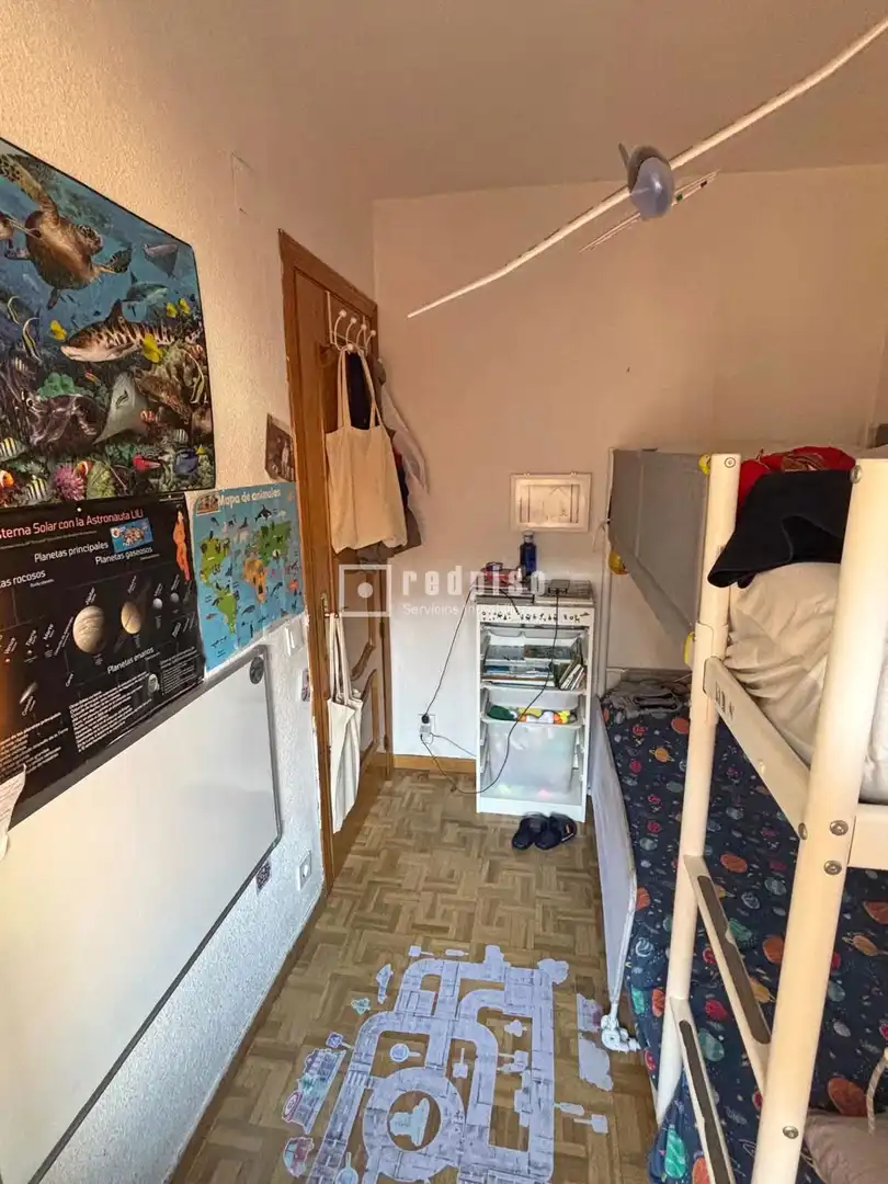 Bedroom of Flat for sale in Madrid  with Air Conditioner, Heating and Parquet flooring