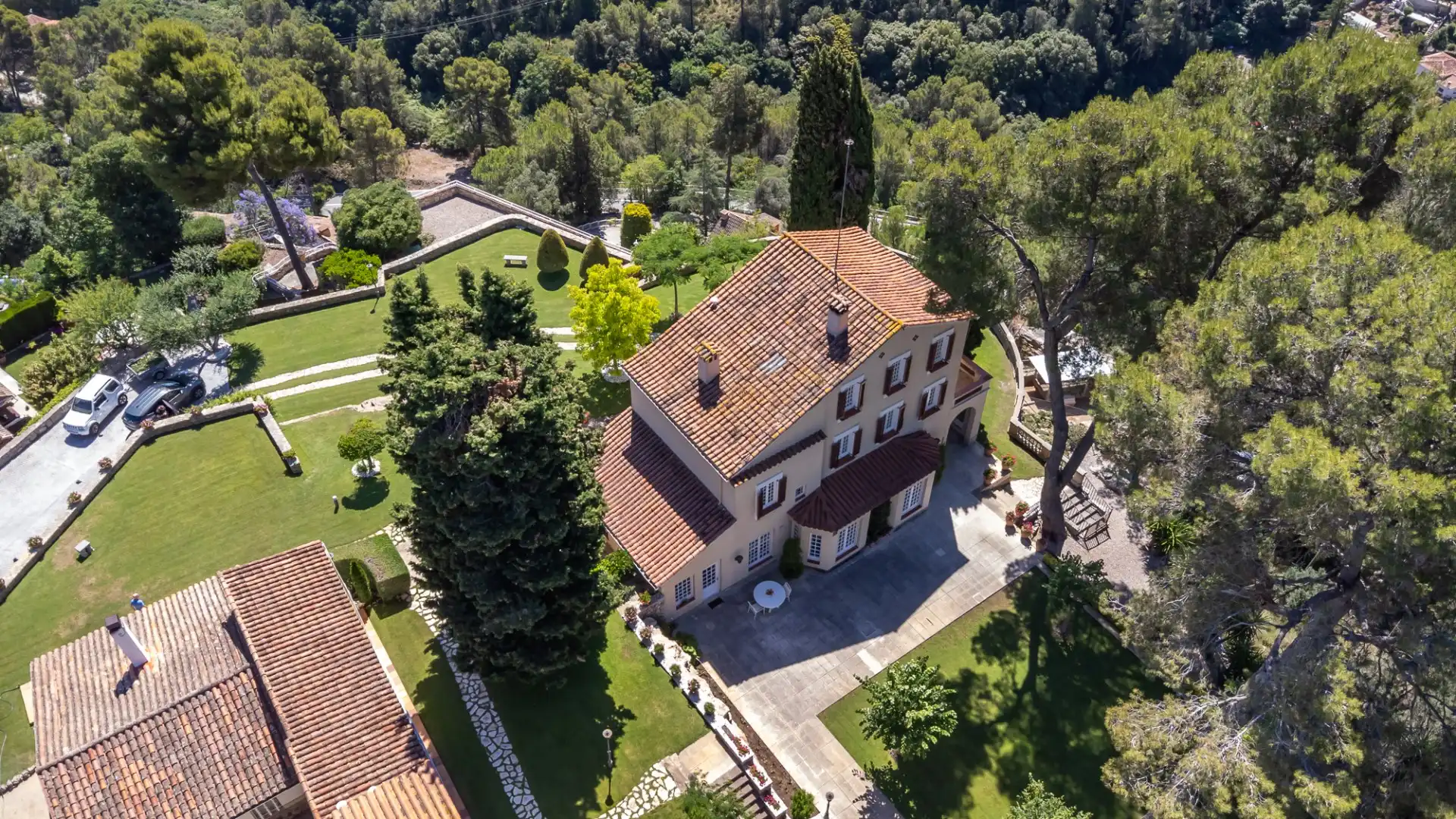 Vista exterior de Finca rústica en venda en Corbera de Llobregat amb Aire condicionat, Calefacció i Terrassa