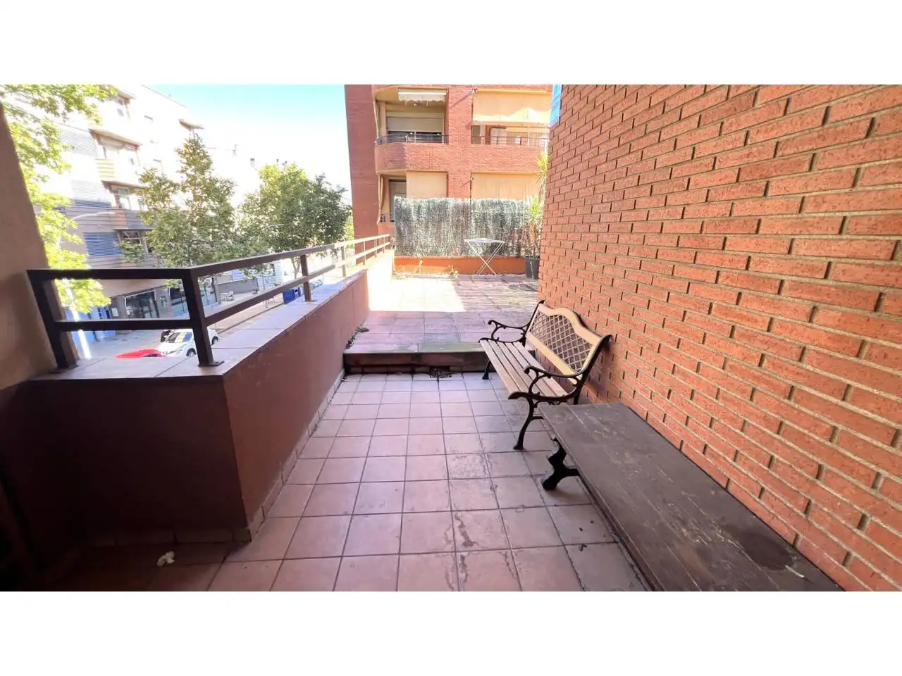 Terrace of Flat for sale in Figueres  with Heating, Terrace and Community pool