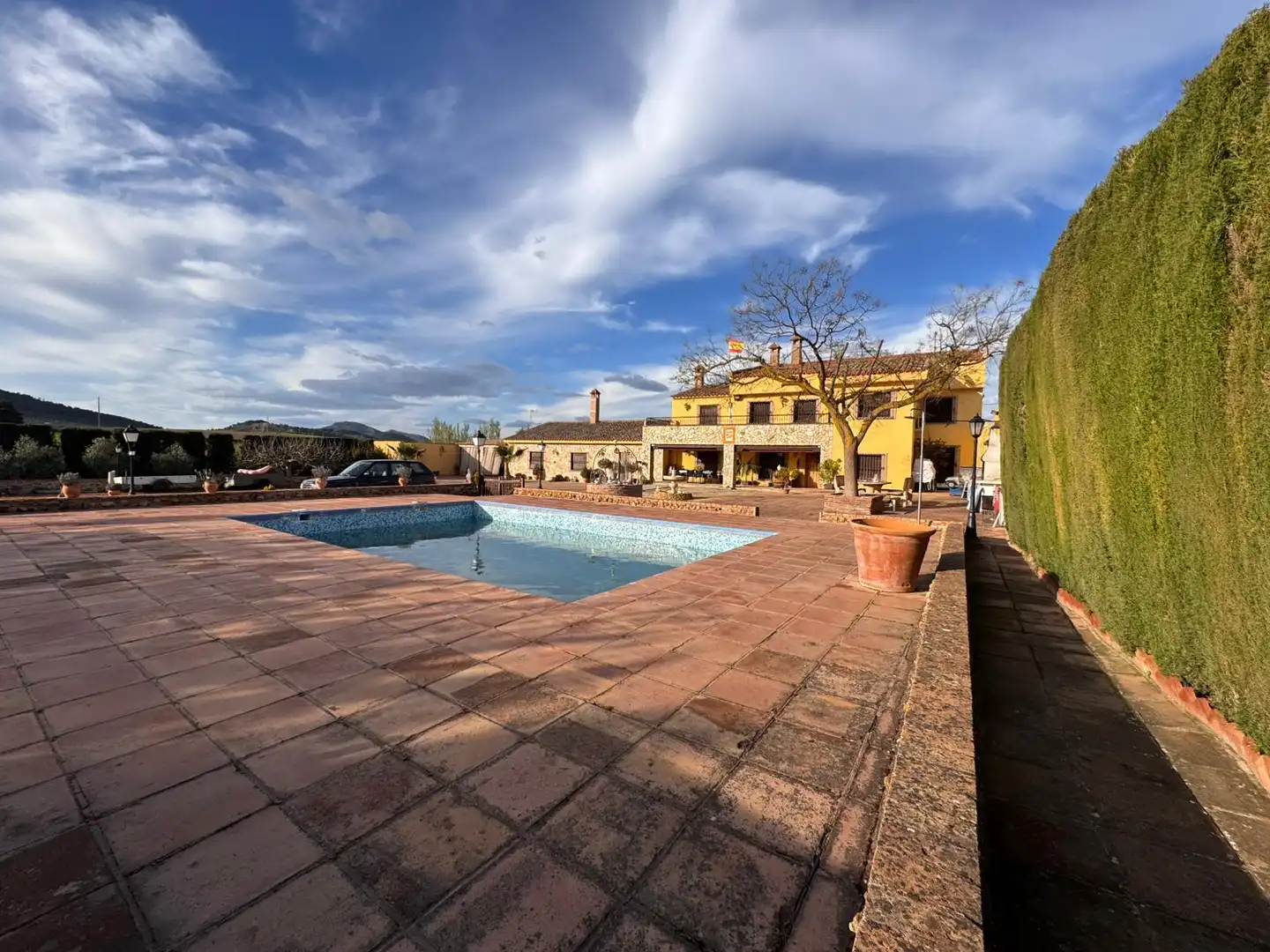 Piscina de Finca rústica en venta en Villanueva del Trabuco con Jardín privado, Trastero y Piscina
