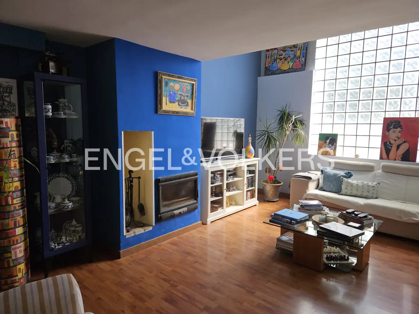 Living room of Houses for sale in Alpedrete  with Heating, Private garden and Terrace