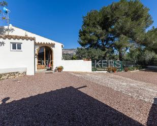 Exterior view of Country house for sale in Dénia  with Air Conditioner, Heating and Private garden