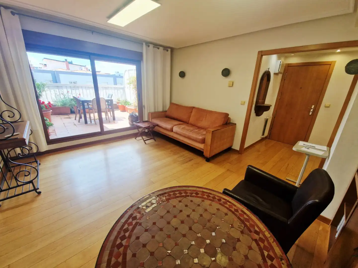 Sala de estar de Ático en venta en Avilés con Calefacción y Terraza