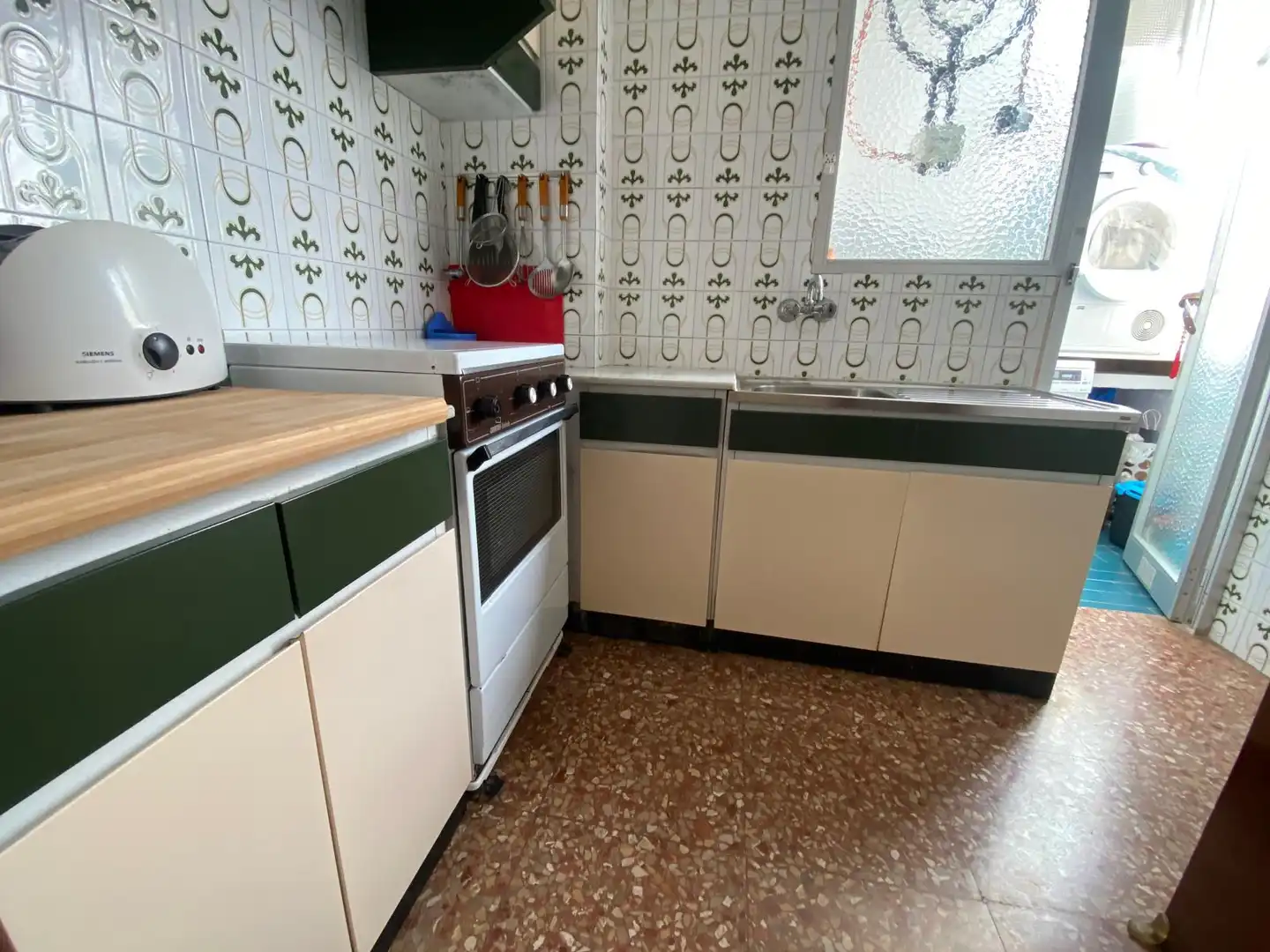 Cocina de Apartamento en venta en Xeraco con Terraza, Amueblado y Balcón
