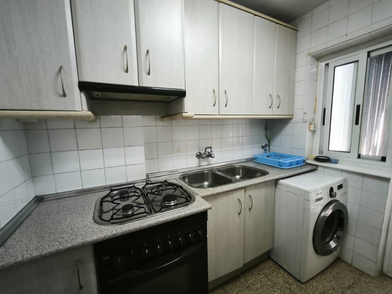 Kitchen of Flat for sale in  Albacete Capital  with Heating and Balcony