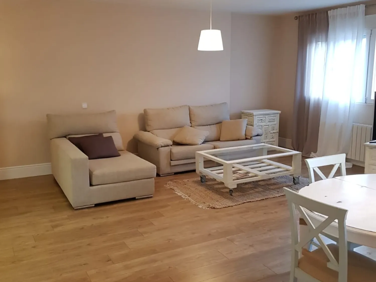 Living room of Flat for rent in  Murcia Capital  with Air Conditioner, Heating and Terrace