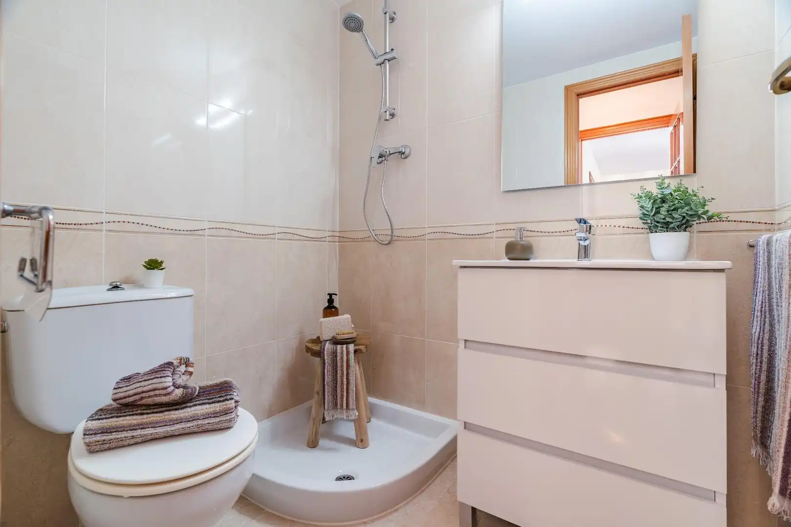 Bathroom of Houses for sale in Altafulla  with Air Conditioner, Heating and Private garden